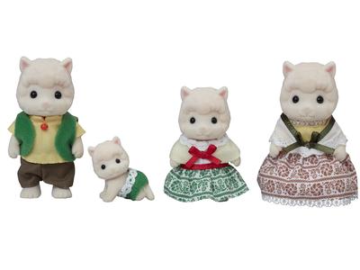 Sylvanian Families Alpaca Family Dolls ST Mark Ages 3 and Toy Sylvanian Epoch FS-31 Certified, Up, Dollhouse, Families,