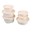 Biodegradable Corn Starch Round Food Containers