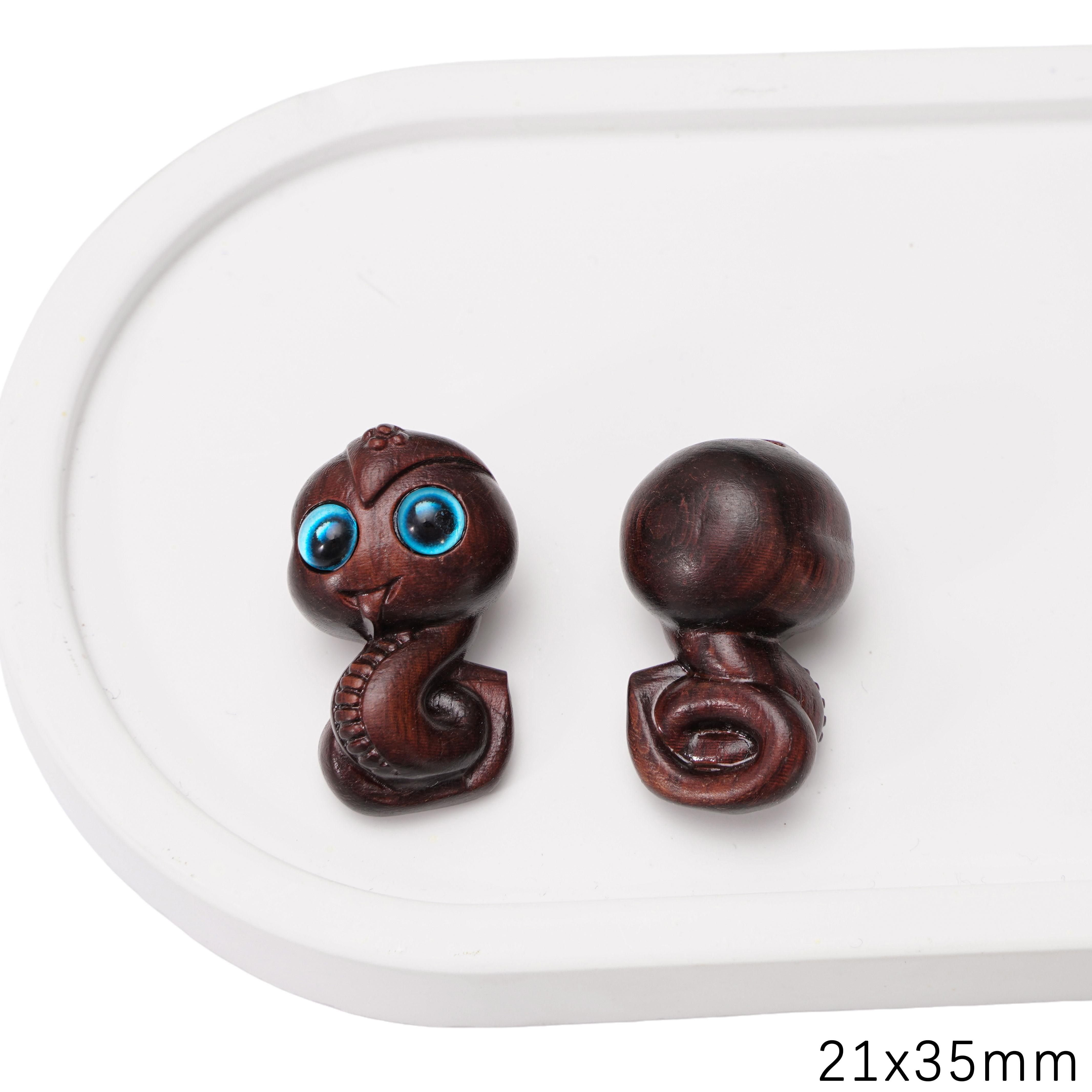 

Дерев яні намистини Сандалове дерево Шарми Для DIY Браслетів Намист Виготовлення Ювелірних Виробів 21x35mm