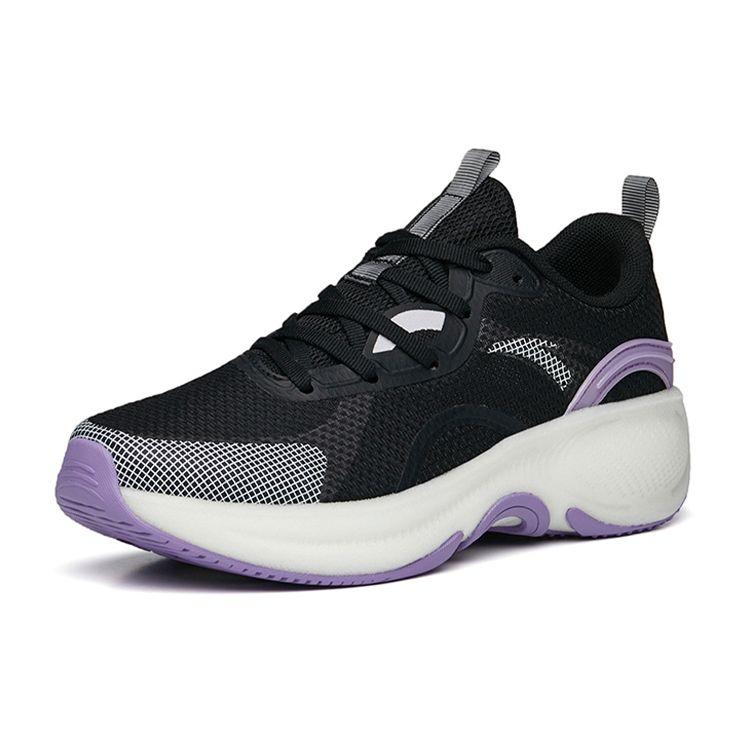 Anta Running Series Sugar Core Bubble 3.0 Shock Absorption Non-Slip Wear-Resistant Lightweight Low-Top Running Shoes Women Sneakers 122225520-1