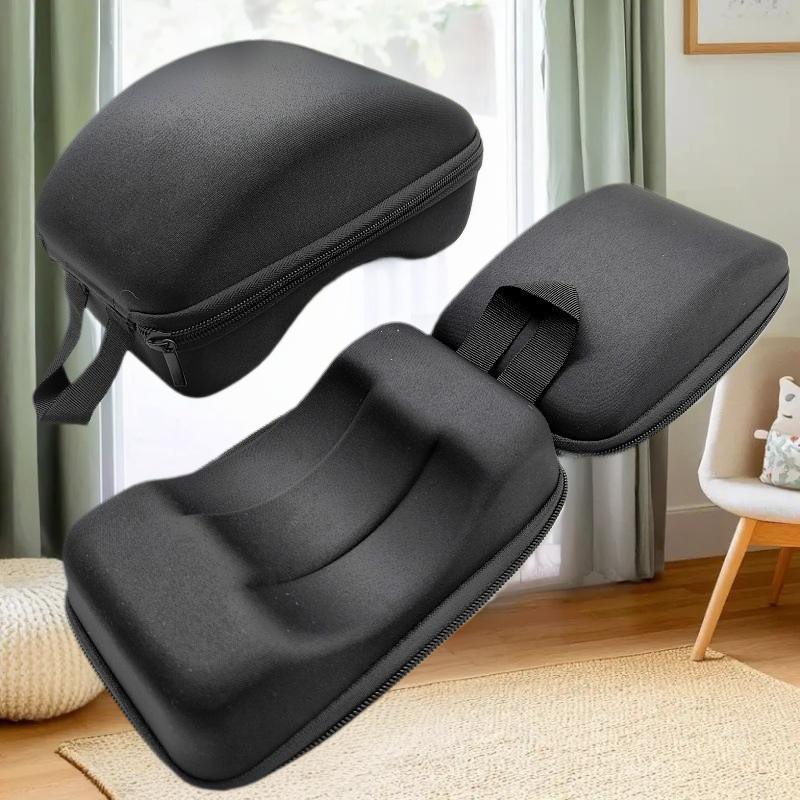 EVA Protective Case for Ski Goggles, 1Pcs Compact Storage Bag, Snowboard Eyewear Holder with Carabiner