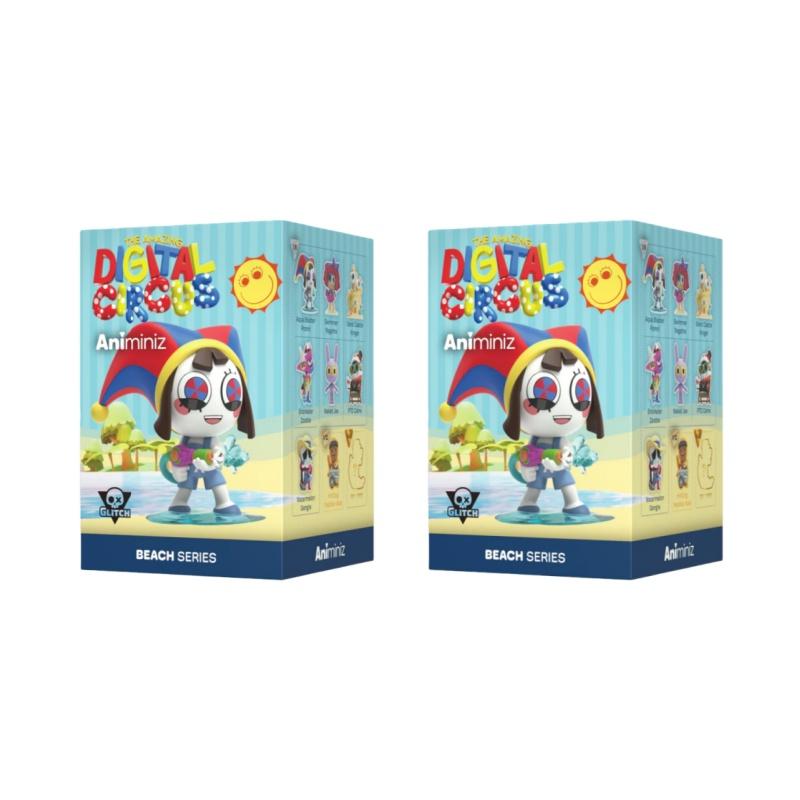 

Digital Circus Beach Series Blind Box - Cute Collectible Anime Figure Mystery Gift For Tdlc Fans New Trendy Blind Box Toy