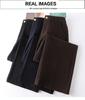 Premium Coffee Wool Wide-Leg Women's Pants - New 2025 Autumn/Winter High-Waisted Slimming Loose Fit, Plus Velvet Thick Straight-Leg.