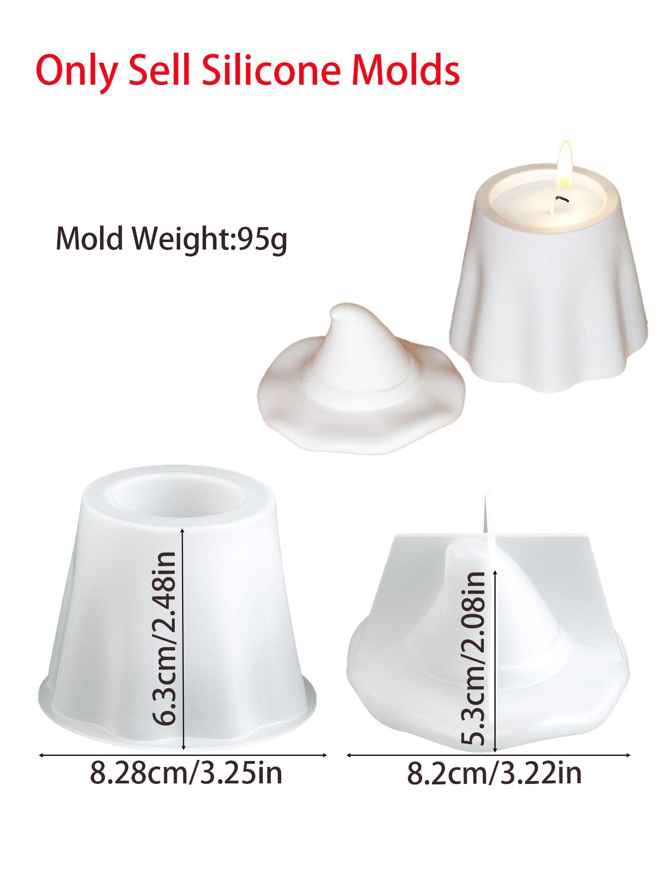 

Сделай сам силиконовая форма для свечного стакана в виде привидения, Хэллоуин, креативная форма для бетонного стакана для хранения, форма для литья гипса ручной работы, формы для литья, домашний декор