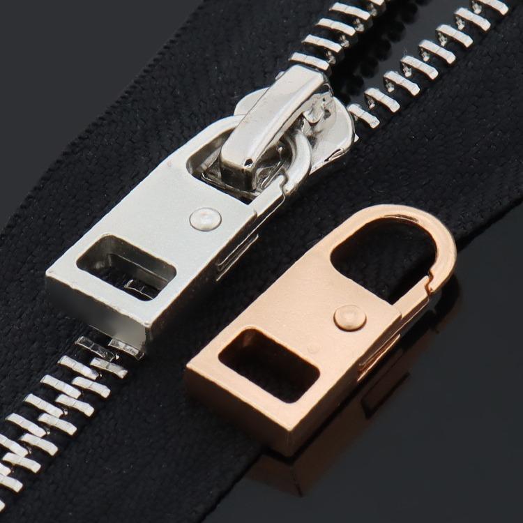 Clothes Universal Zipper Head Accessories Bags Jacket Down Jacket Pull Lock Head Decorative Pendant Removable Universal Pull Tablet
