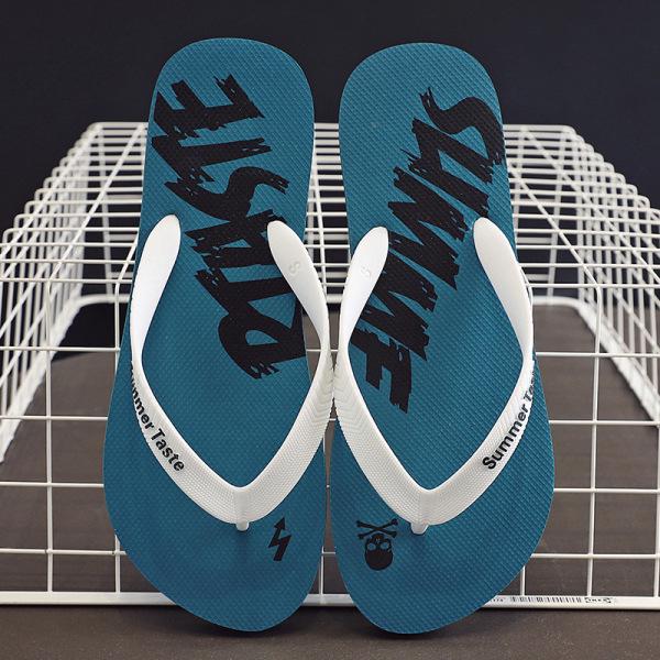 Herren Sommer Anti-Rutsch Zehensandalen: Outdoor-Strandsandalen mit weicher Sohle
