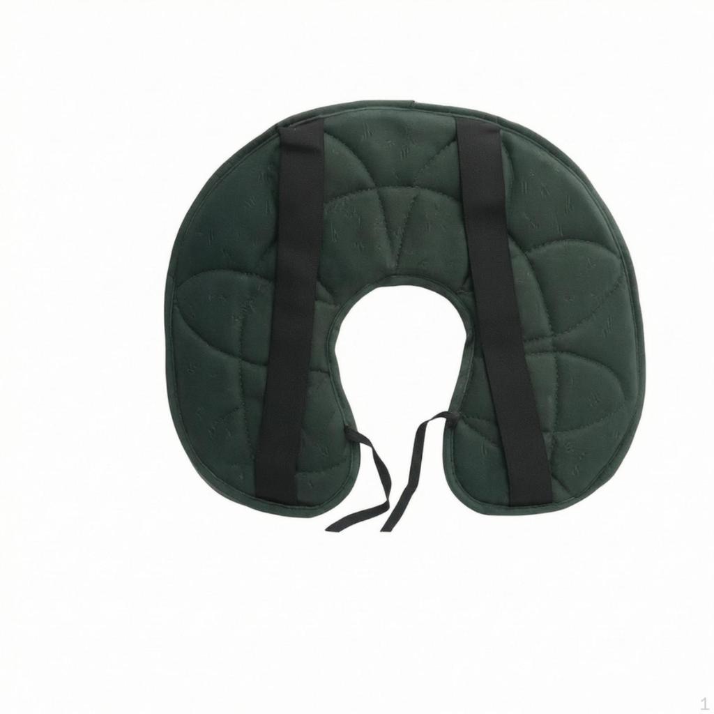 Padded Shoulder Pad with Neck Guard | Thick Quilted Construction, Guard, for Work