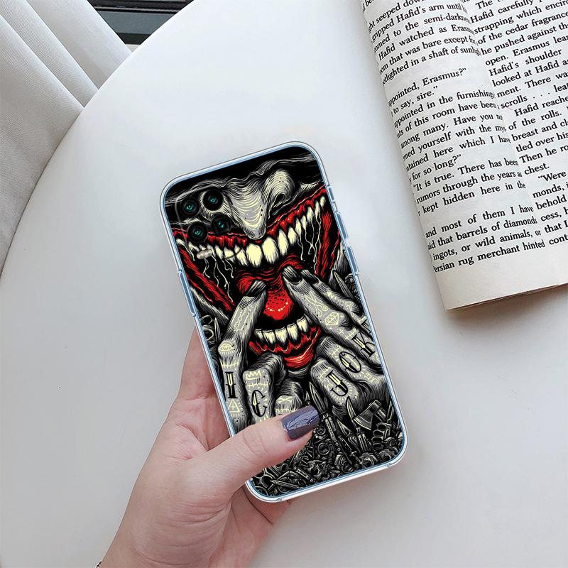 Joker Transparent Phone Case for Motorola Moto E13 E15 E20 E22 E22I E22S E30 E32 E40 E7 E7I G Plus Power Play Stylus G22 G14