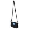 Nike Solid Color Minimalist Logo Patch Versatile Fabric Shoulder Crossbody Bag Women Bags Black HQ2109-010