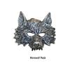 Children's Werewolf Muscle Costume: Top, Pants, and Mask for Boys and Girls Halloween Performance.