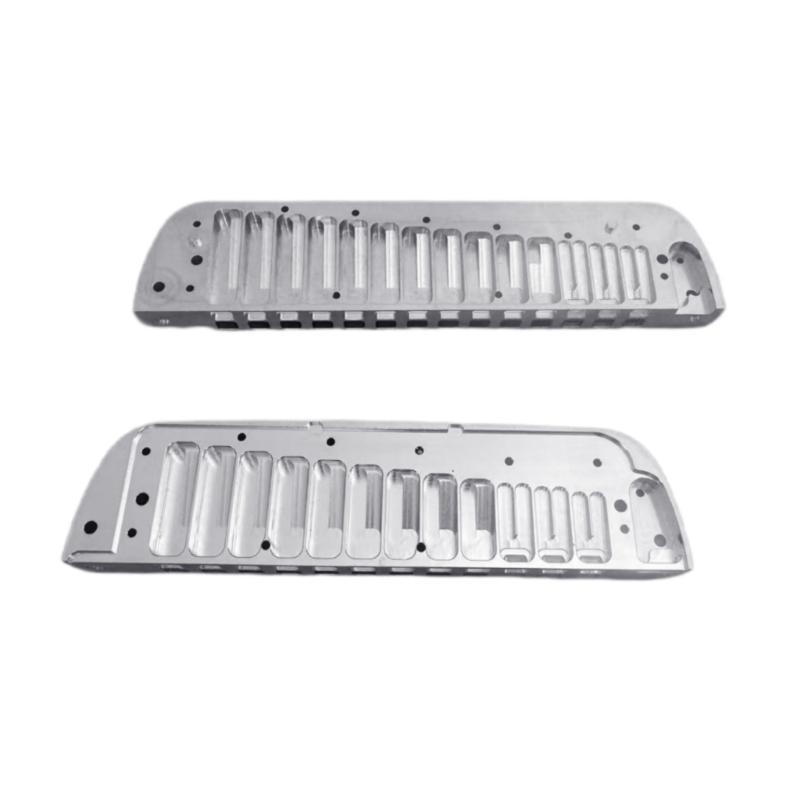 Aluminum Smooth C Key Harmonica Mouth Organ Metal Comb Harmonica for Easy Play and Quick Assembly Easy To Use