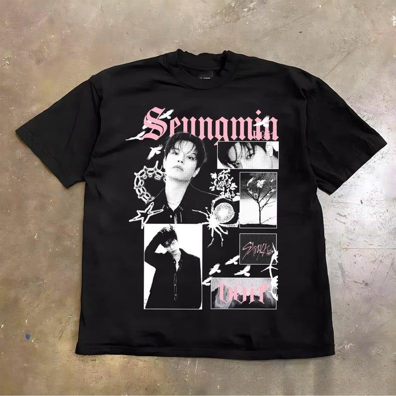 2026 Retro Stray Kids Seungmin Do It Sweatshirt, Stray Kids Do It Shirt, Stray Kids World Tour Dominate Celebrate T-shirt SKZ It Tap Shirt 4XL