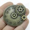 Charms Zahnrad Steampunk Cyberpunk Anhänger Vintage Schmuckzubehör QC060
