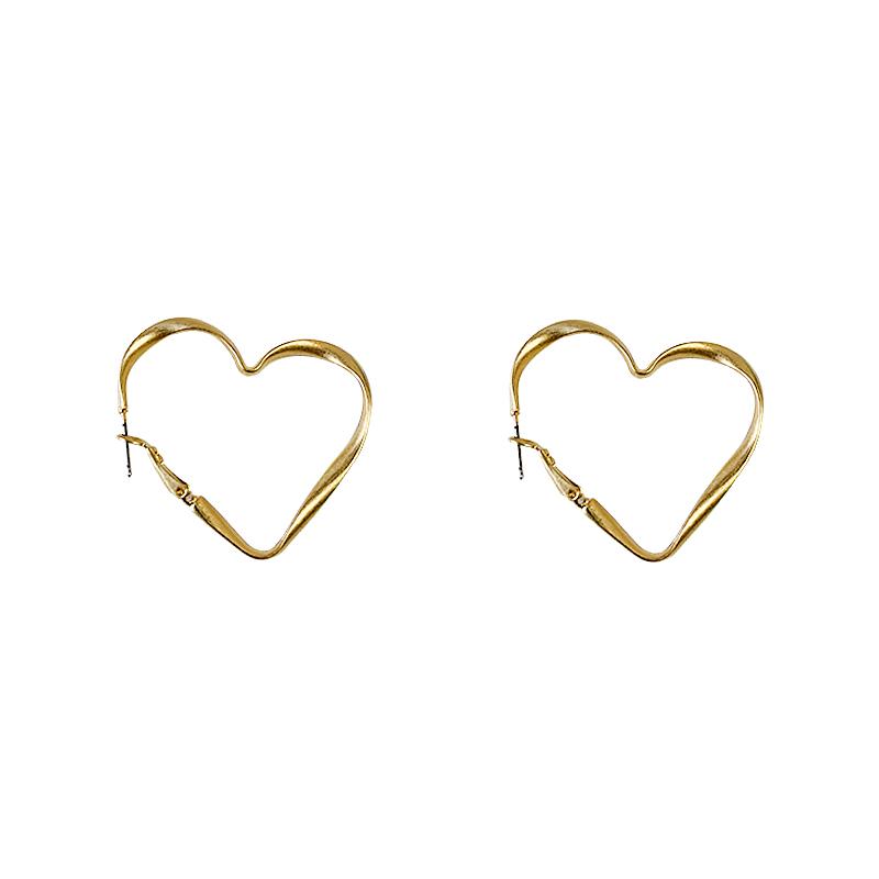 Fashion Statement Earrings Metal Round Geometric Earrings For Women Hanging Dangle Modern Jewelry Punk
