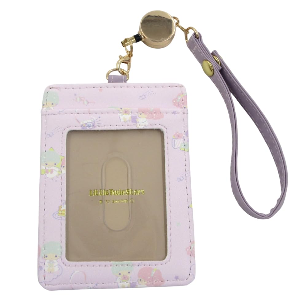 Aldi Little Twin Stars KL17 Purple Pass Case with Reel