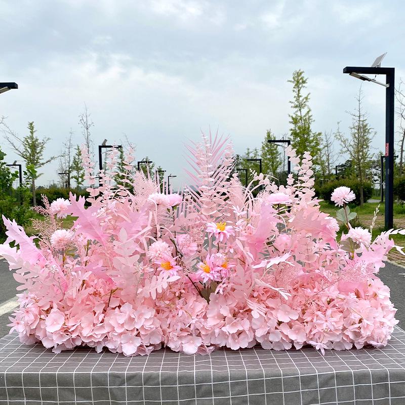 Silk Floral Wedding Aisle & Wall Decoration