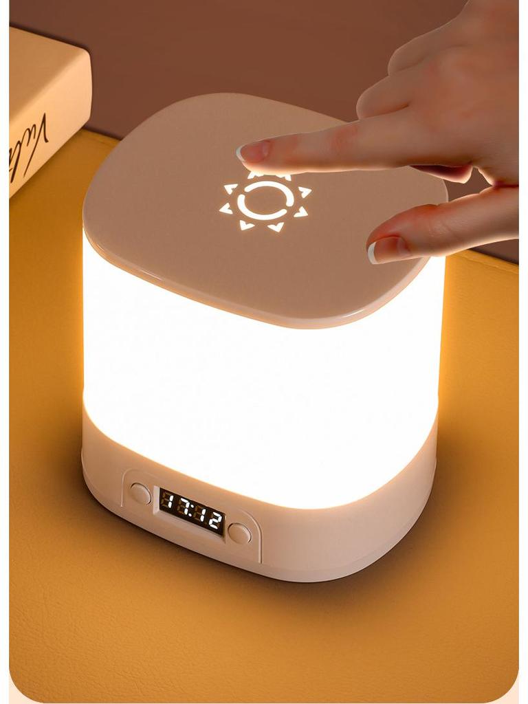 Rechargeable Touch Night Light with Remote - Eye Protection Table Lamp for Postpartum Baby Feeding & Bedroom Sleep