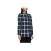 Polo Ralph Lauren Plaid Print Single-Breasted Loose Casual Long Sleeve Shirt Women Shirts Navy-Blue 211916024-001
