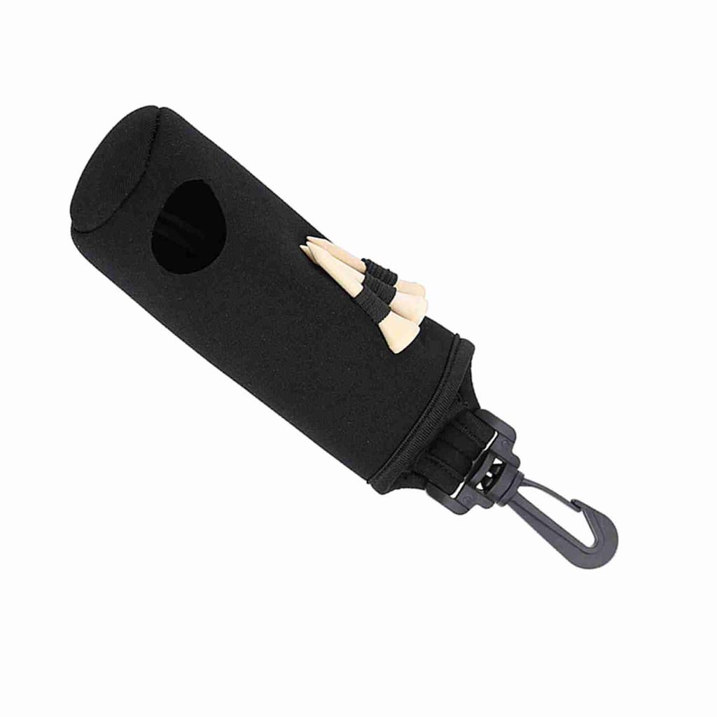Golfballtaschenhalter-Clip Utility-Tasche Golfer-Organizer Golfzubehör Mit Tees Schwarz