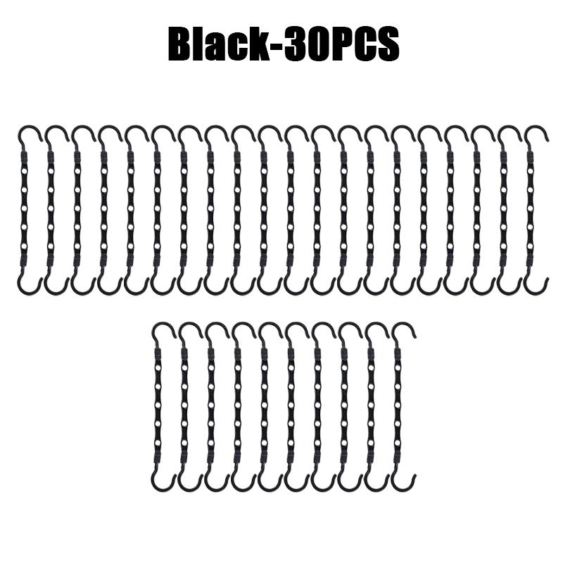 Space Saving Storage Hangers Multifunction Plastic Clothes Racks Rotary Organizer Hangers 5 Hole Magic Closet Wardrobe Organizer