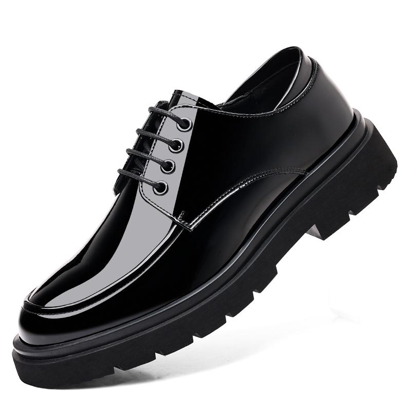 Sneakers Mens Dress Shoes Retro Male Leather Business Male Baroque Footwear Casual Outdoor Mens Oxford Footwear