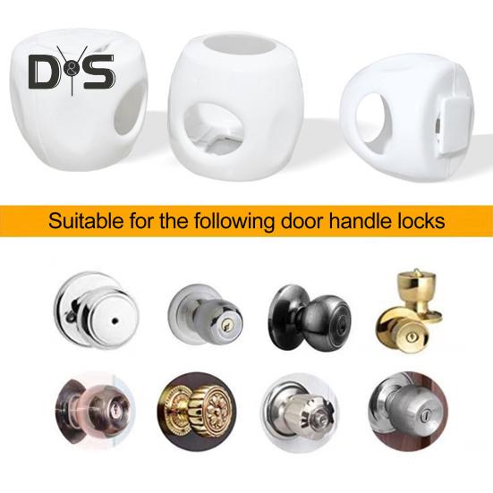 4 Pcs Door Handle Protective Covers Easy Installation Baby Safety Door Lock Childproof Door Knob Handle Cushions Door Handle Protector