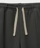 Seteo Cotton Elastic Waist Sweatpants Charcoal