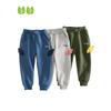 27Kids Children's Clothing Autumn and Winter Children's Pants with Wings for Boys and Girls Fleece-Lined Pants Sports Long Pants Baby Fleece