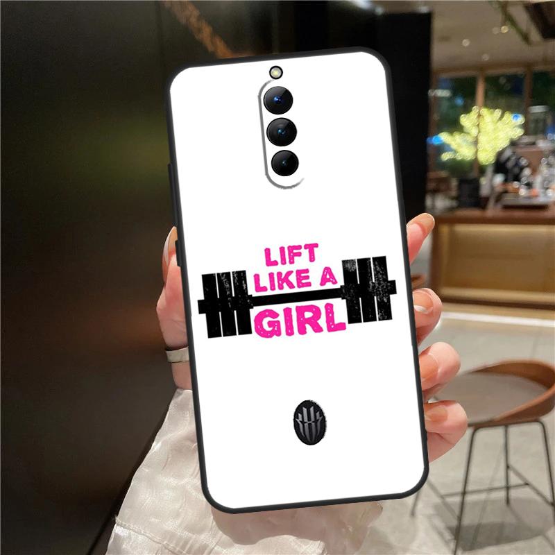 Fitness Girl Gym Case For Red Magic 9 8S 8 Pro Plus Cover For ZTE Nubia Red Magic 6S 7S 6 7 Pro 6R 5S 5G