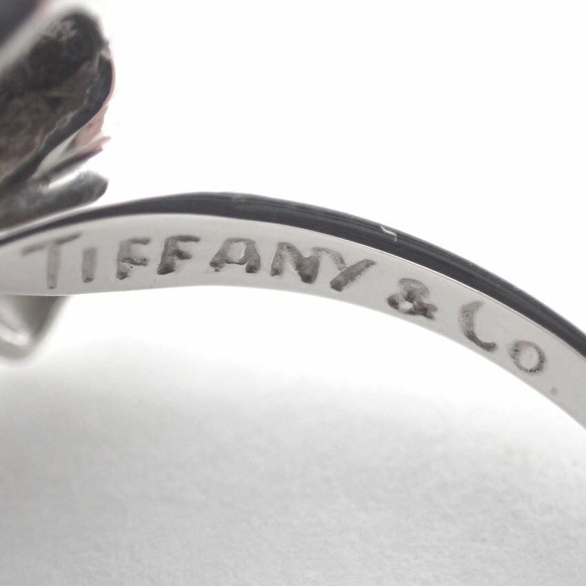 [Used] TIFFANY 925 Ribbon Ring / Size 12 / G538-68