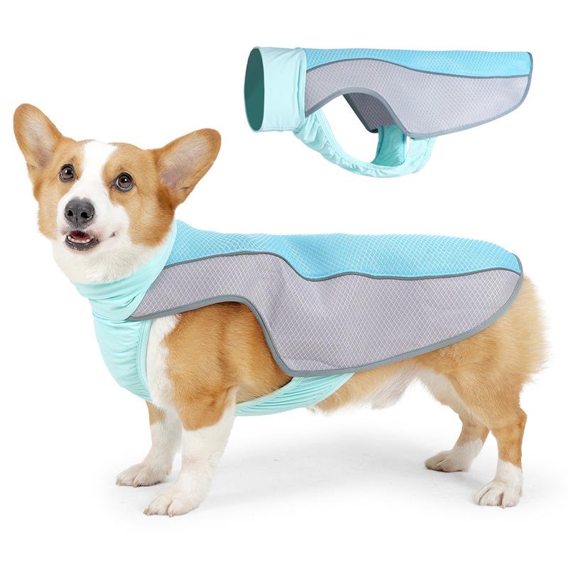 Summer Cooling Dog Vest: Breathable, Lightweight Heatstroke Relief for Pets