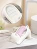 Cat Shape Soap Box Cartoon Soap Dish Drainable Sponge Soap Bar Container Washing Sponge Holder Household Bathroom Accessories
