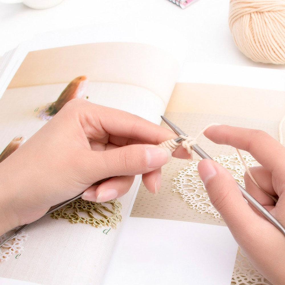 Circular Knit Needles 3Pcs Knitting Sticks Cable Circular Knitting Needles Set Knitting for Babies Sleeves Socks and Small In