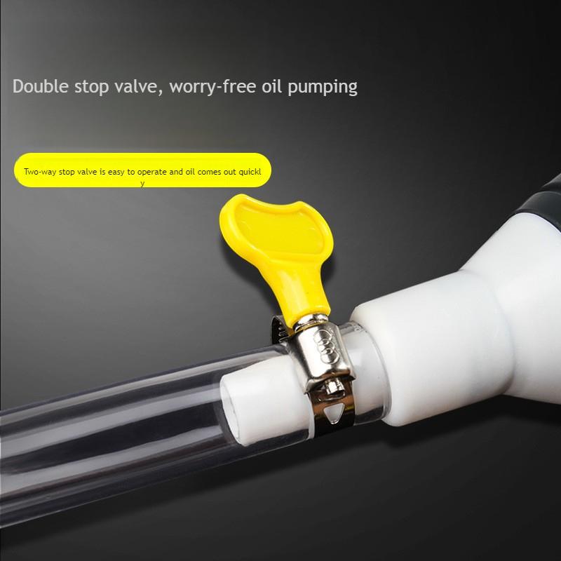 2 Meter Handy Manual Gas Oil Pump Durable For Car Liquid Gasoline Tuning Fuel Transfer Tank Injector Suction Pipe Accessories