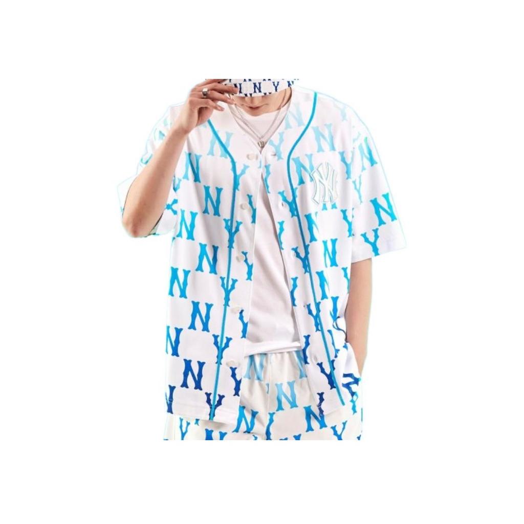 New MLB New York Yankees Shirt Unisex White 3ABSM0223-50BLS