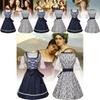 Bavarian Oktoberfest Costume For Beer Girls Featuring Elegant Shoulder-exposing Design In Multiple Sizes