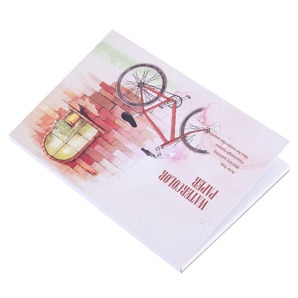 Aquarellpapierblock, Skizzenbuch, wasserlösliches Buntstiftpapier, Malwerkzeuge
