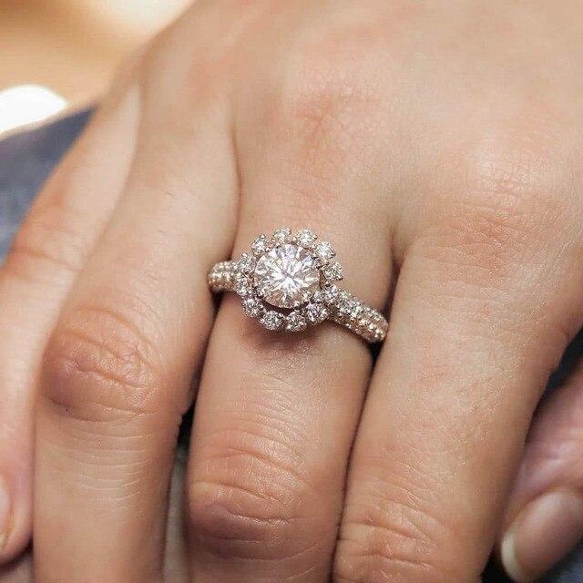 

Новый дизайн, обручальное кольцо, женское кольцо с кубическим цирконом, темпераментное элегантное женское кольцо для помолвки, модные ювелирные изделия 10