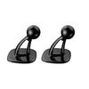 Universal Adhesive Car Phone Holder with Extended Rod and 17mm Ball Head for Curved Surfaces