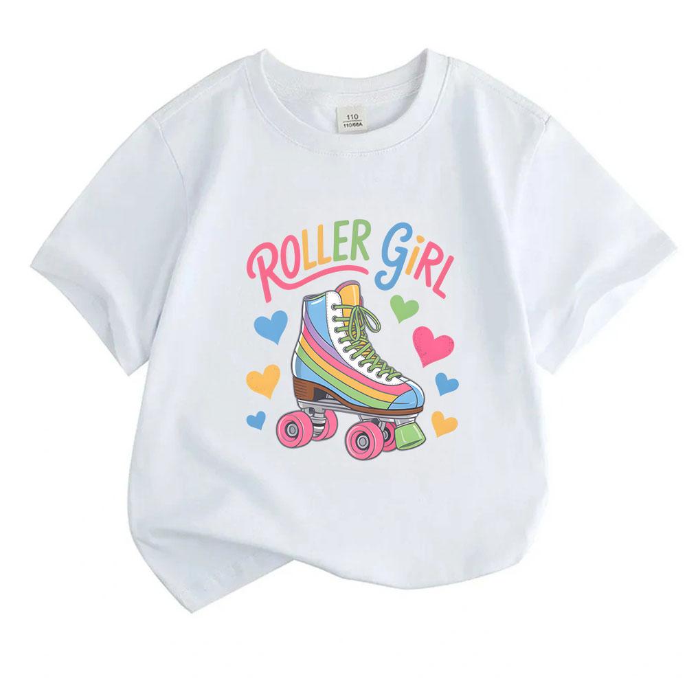 Kinder Jungen Mädchen 100% Baumwolle Rundhals Kurzarm T-Shirt,