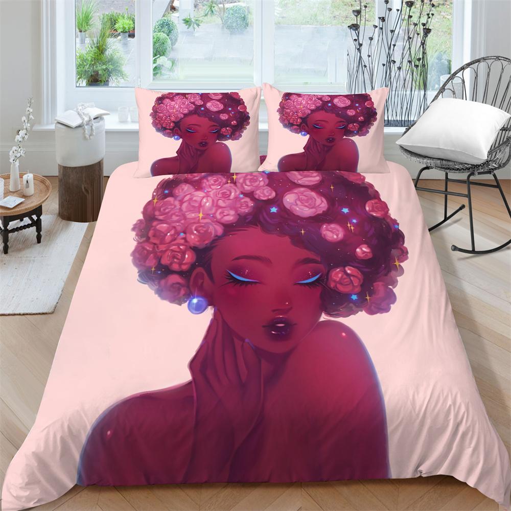 

Домашний текстиль, постельное белье, пододеяльник для девочек, комплект постельного белья, 3D пододеяльник с рисунком, удобное постельное белье, пододеяльник из микрофибры EU Single 135x200cm