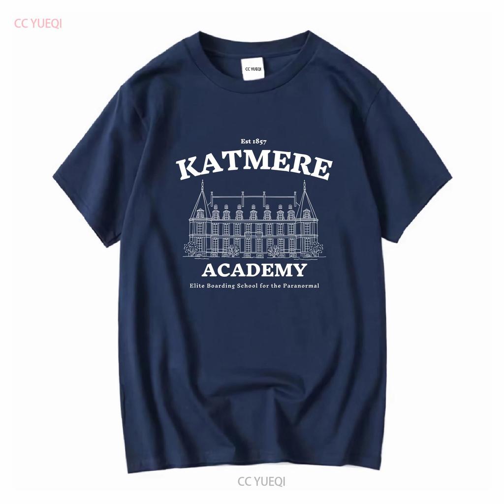 Katmere Academy T Shirt Tracy Wolff Crave Series Vampire Bookish Romance Reader Fantasy Jaxon Vega long or short sleeves homme