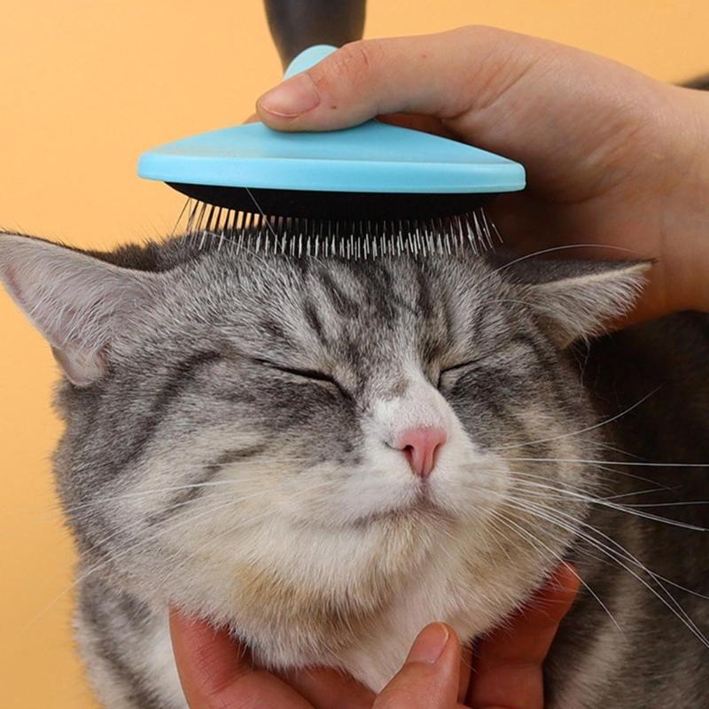 Pet Brush Deshedding Slicker Comb Comfort Handle Cats Brush for Shedding and Grooming for All Long or Short Hair Pet