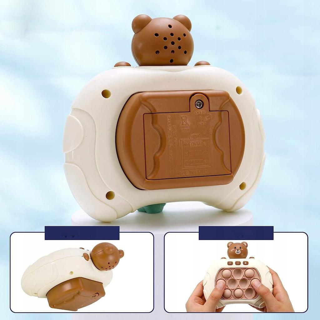Electronic Game Pop It Sensory Development For Memory Reflexes Children Teddy Bear