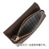 Key Case 4 Rows Genuine Leather Coin Purse Reading Chocolate [Takeokikuchi] Men's TKW-00241 [12]