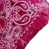 kakatrend bandana paisley 100% cotton tie-dye rose red bandana adult stylish handkerchief cotton bandana unisex do-rag large men red 55cm x 55cm