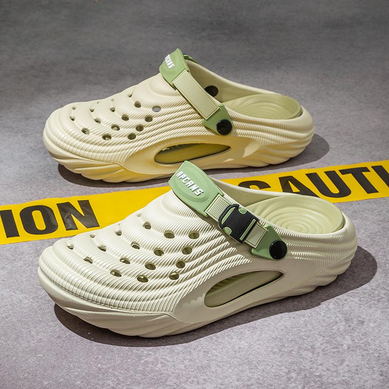 2025 Heren Zomer Strand Sandalen met Dikke Zool en Gesloten Teen