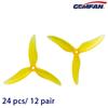 24 pcs/12 pairs Gemfan Hurricane 51499 5inch tri-blade Propeller Props CW CCW Propeller compatible T-motor motor FPV RC drone
