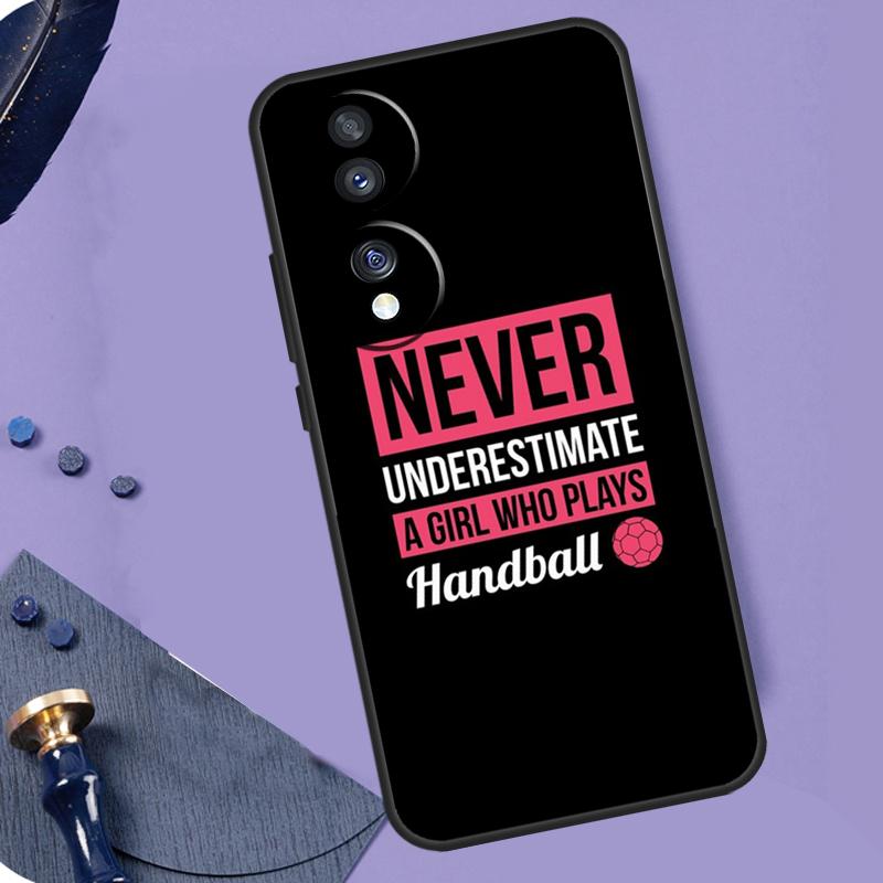 Handball Sport Handyhülle Für Honor 90 Lite 70 50 Magic 5 6 Pro X6 X7 X8 X9 X6a X7a X8a X9a X9b X8b Cover