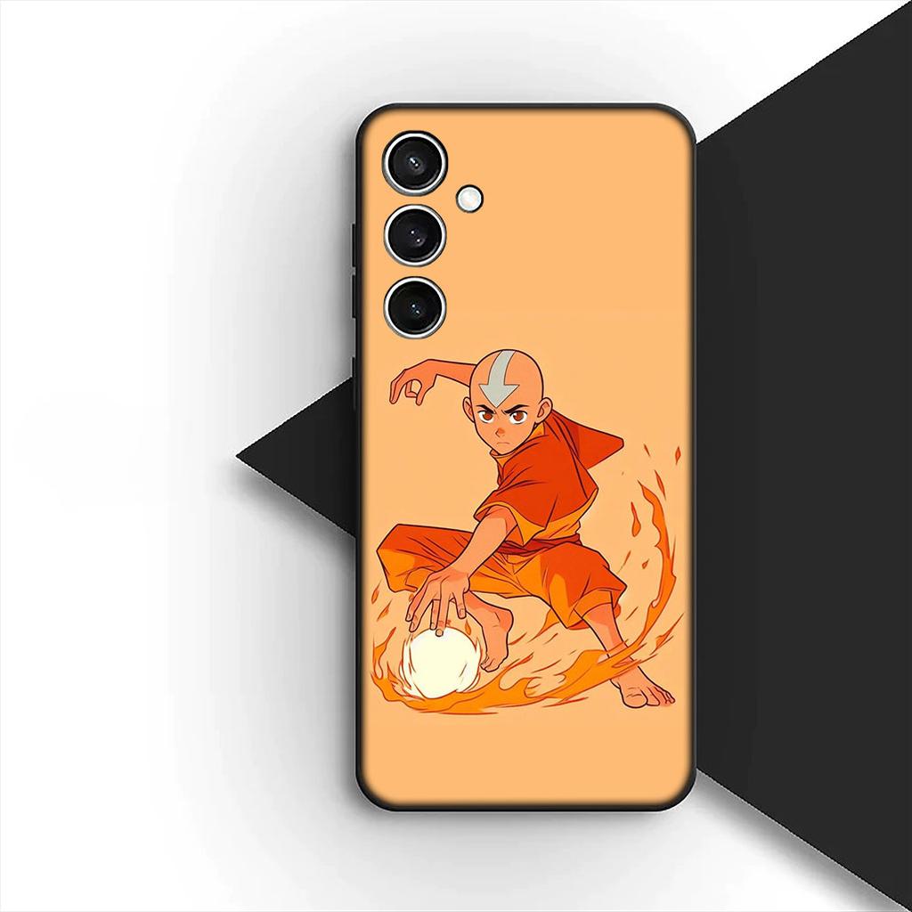 Cover for Samsung Galaxy S24 S25 S23 FE Ultra Plus S7 Edge S25+ S23+ A56 5G Casing Phone Case Aang Avatar The Last Airbender